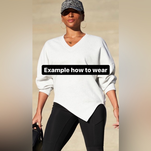 Fabletics Fleece Assymetrical Pullover - Picture 7 of 8